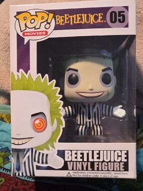 Funko Pop! Beetlejuice Vinyl Figure - Black, White & Green#05